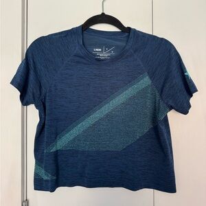 LNDR Women's Blur Shimmer Active Workout Crop Top